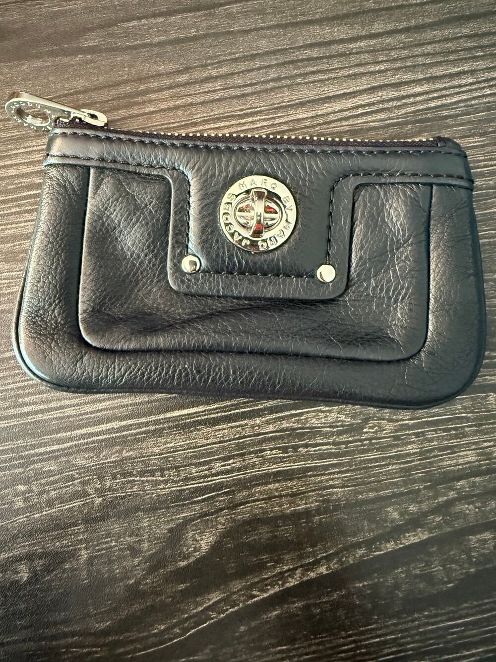 MARC JACOBS Women Wallet Rare Leather Coin Key Case VHTF Designer Collection Pop
